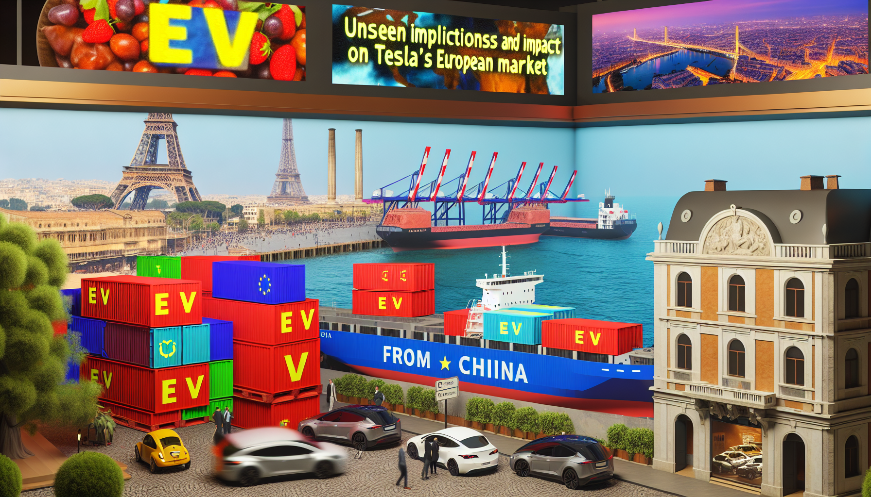 Eu tariffs on China EVs: unseen implications and impact on Tesla's European market