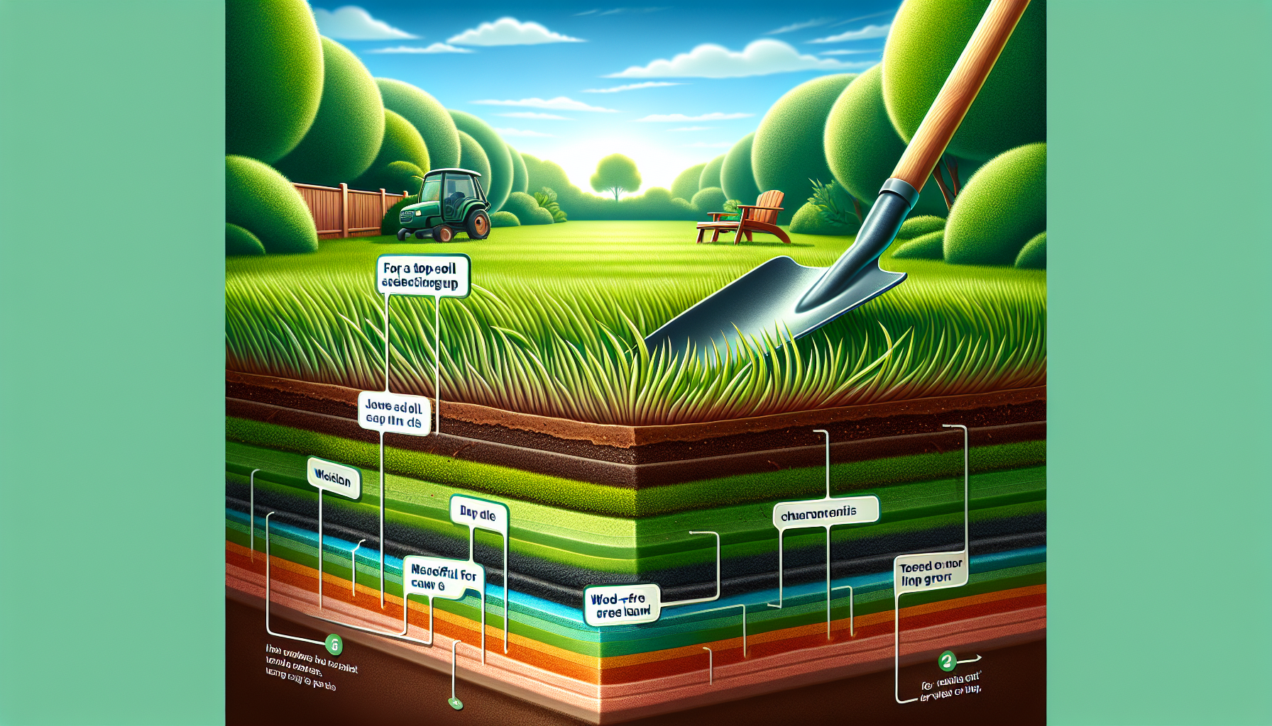 Mastering top soil selection and management for a weed-free lawn