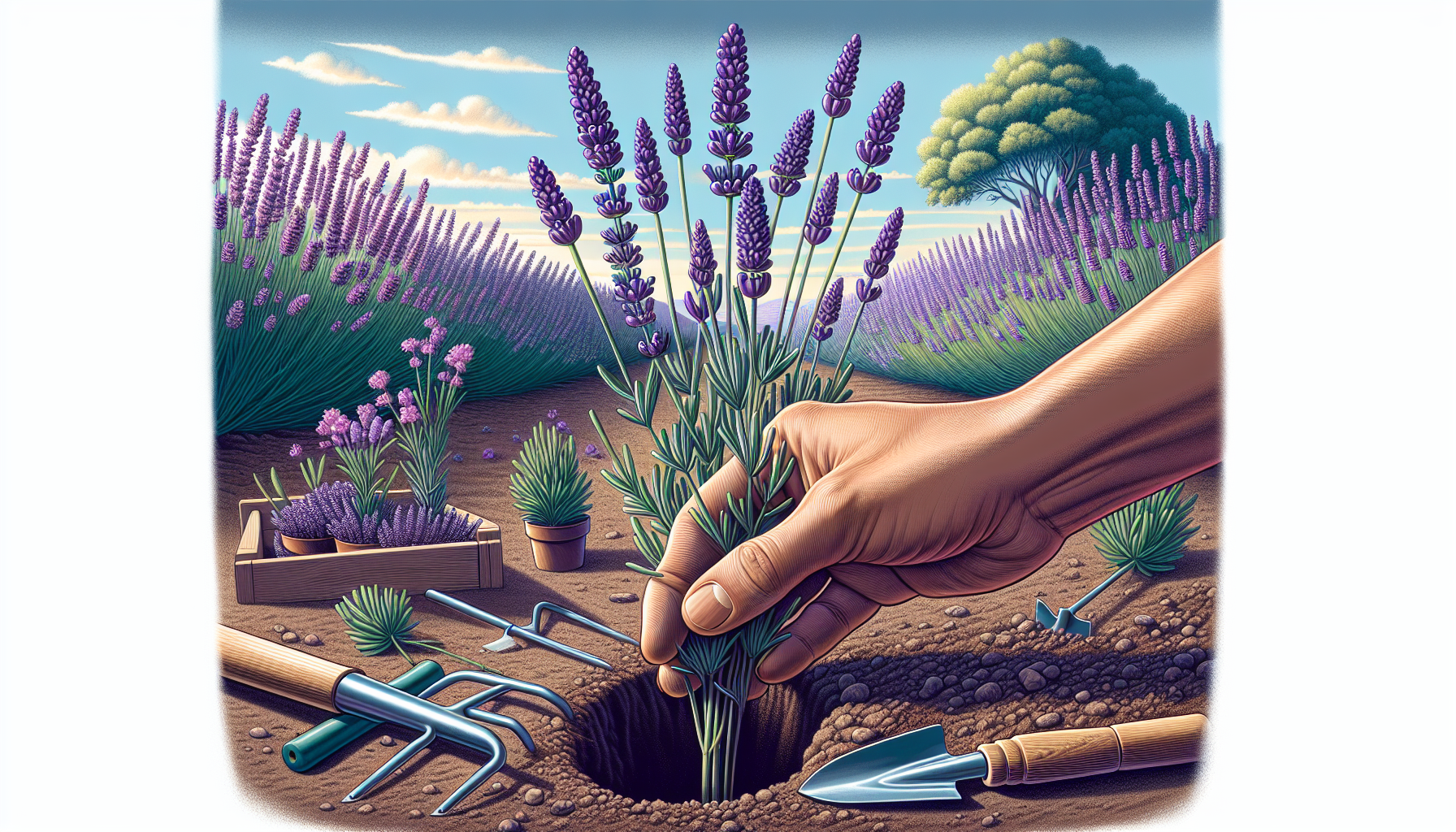 Propagating lavender: a simple guide to mastering the layering technique
