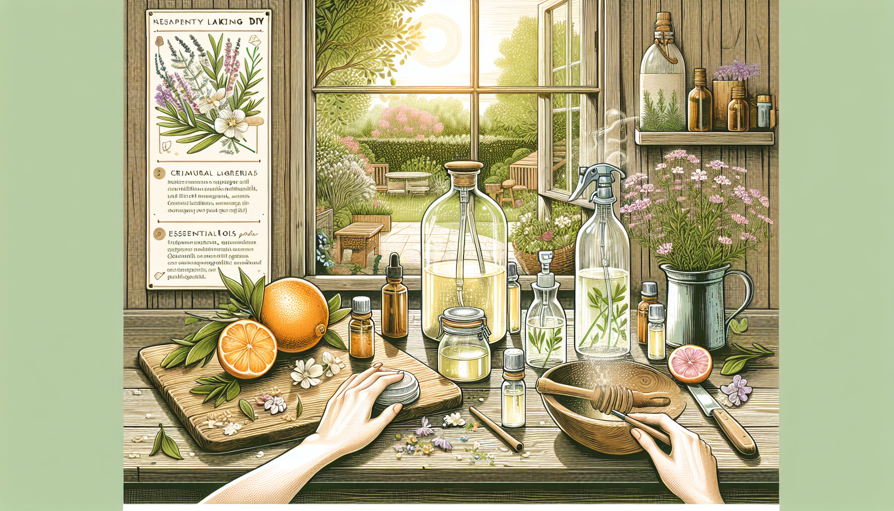 Make your own eco-friendly linen spray at home for sustainable living