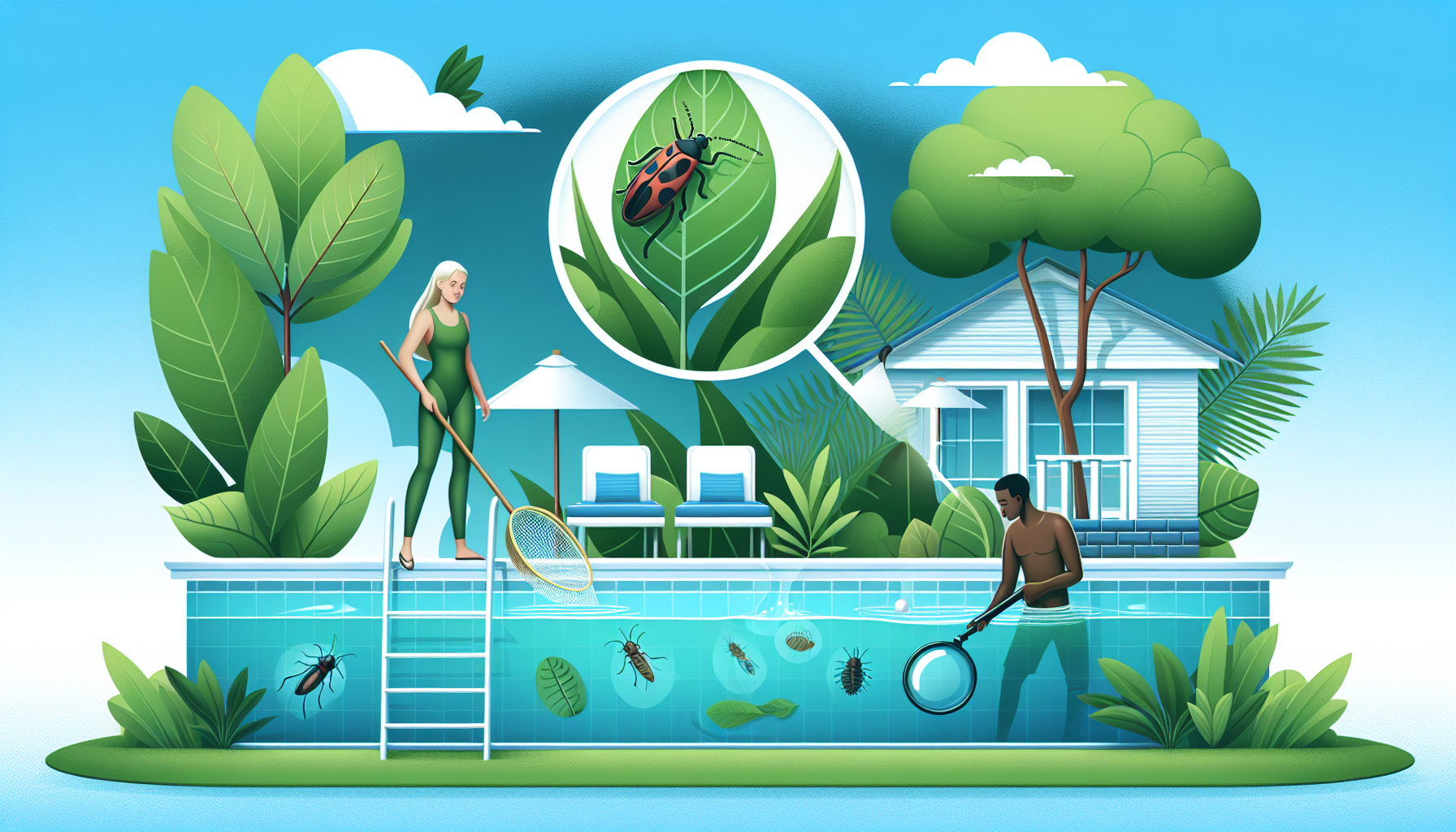 Keeping your pool bug-free: understanding and preventing water bug infestations