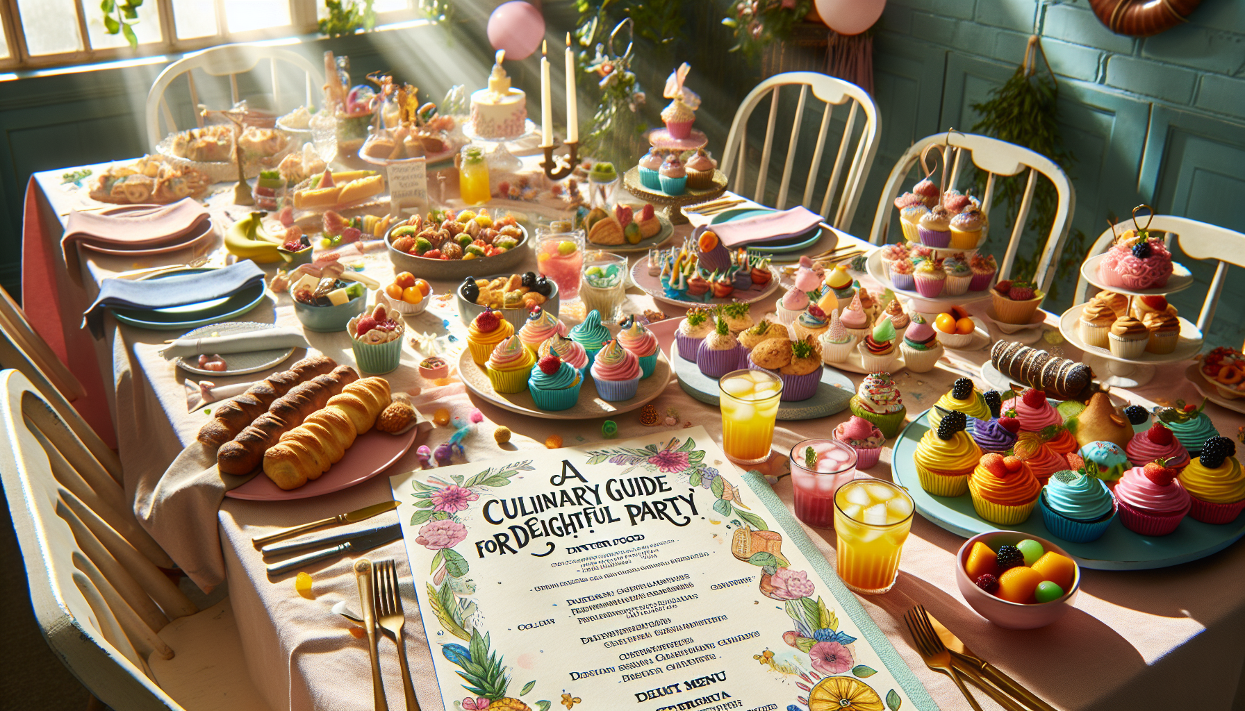 Crafting a delightful party menu for both kids and adults: a culinary guide