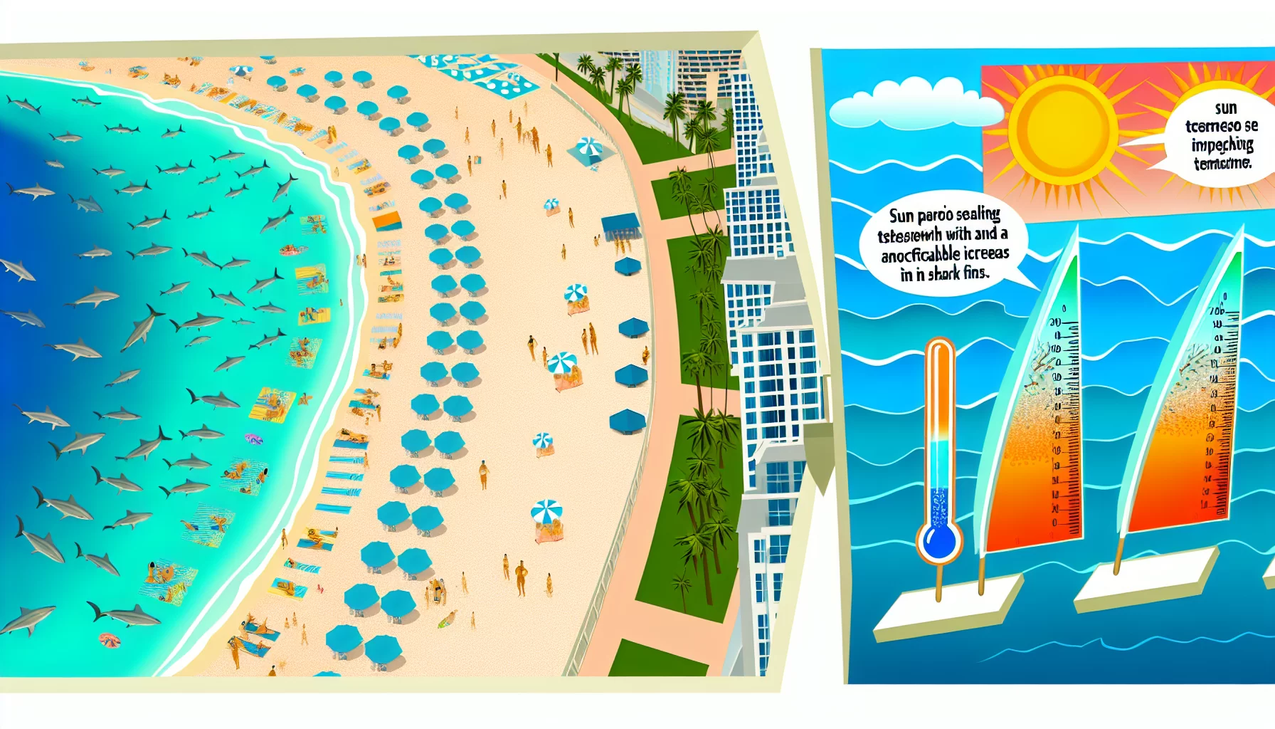 Rising shark attacks in Florida: unraveling the link to climate change