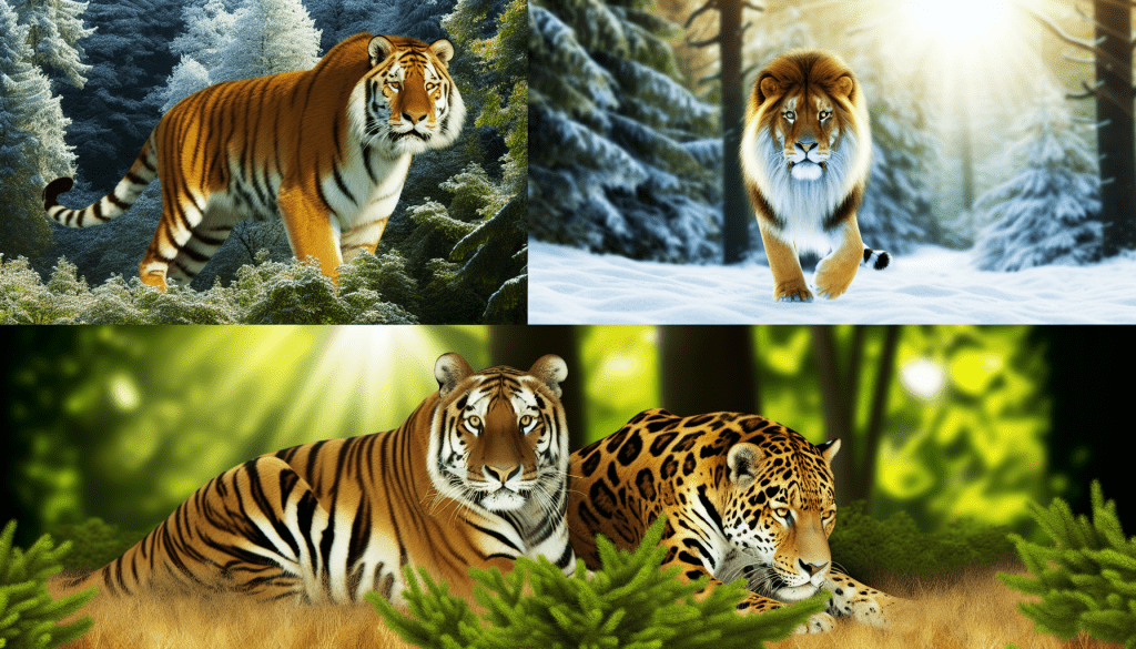 Exploring the size and majesty of the feline family: a tribute to the largest cats on earth