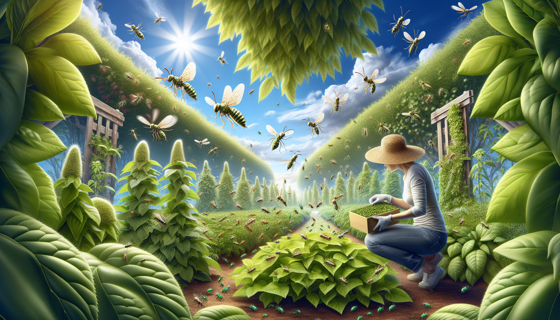 Embracing parasitic wasps: an organic solution for aphid control in your garden