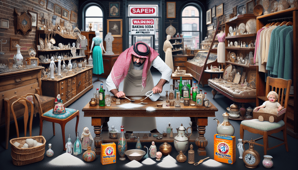 Hidden risks of using baking soda on antiques