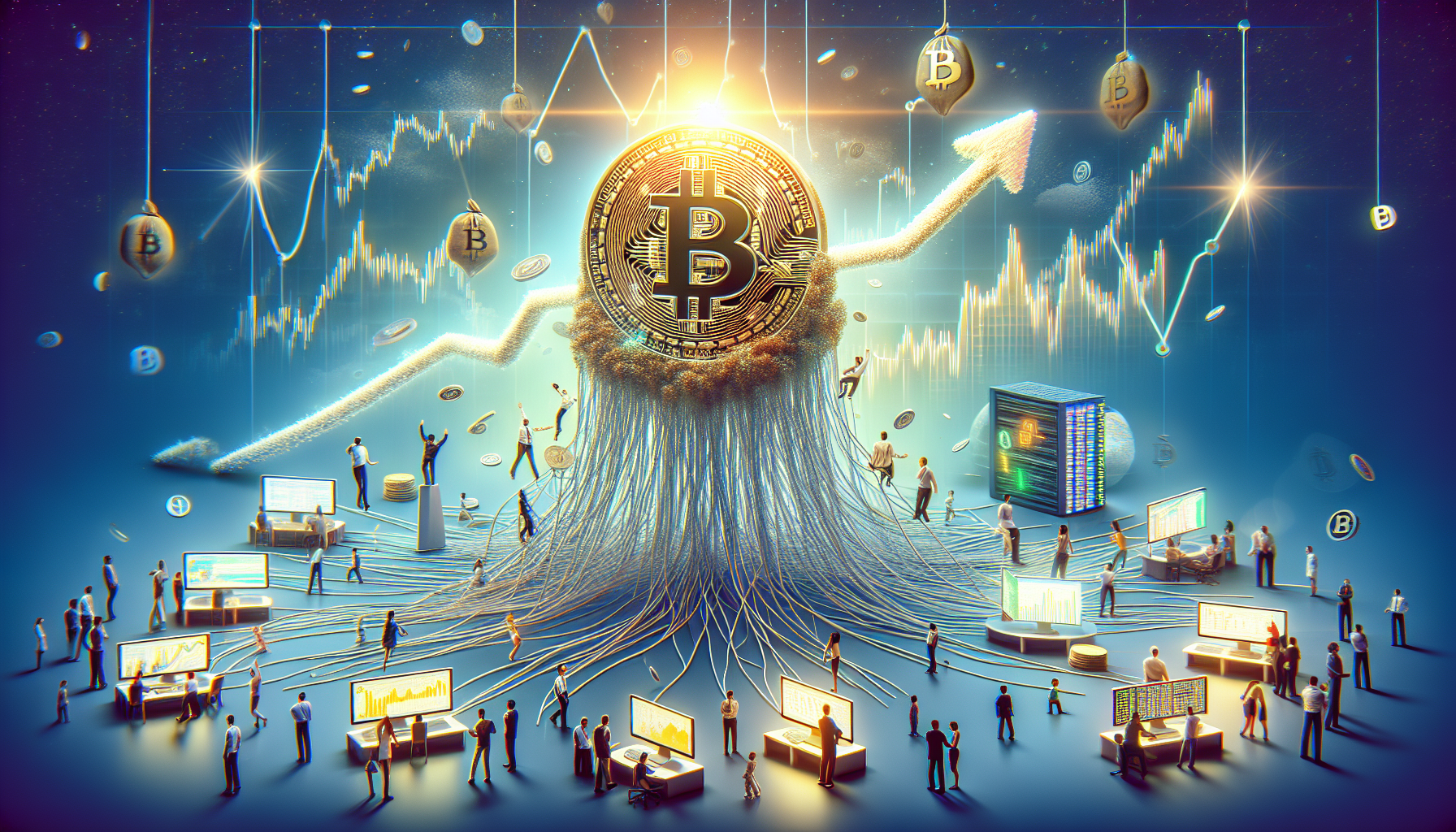 Deciphering the factors behind bitcoin's bullish uptrend