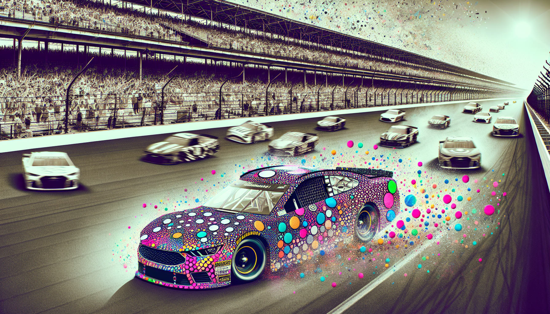 Polkadot gains mainstream exposure through Indianapolis 500 car racing sponsorship