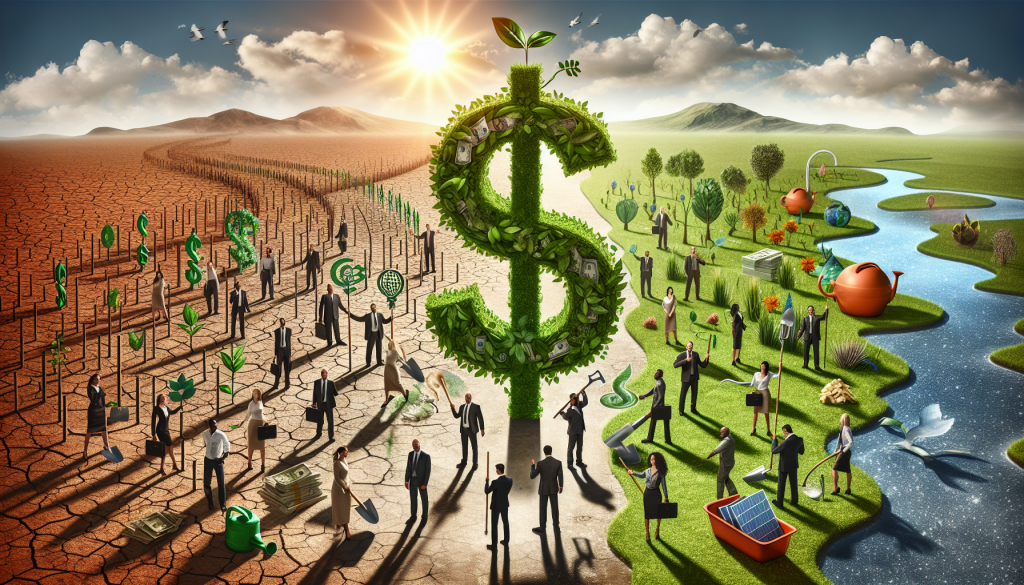 The pivotal role of the financial industry in combating climate change