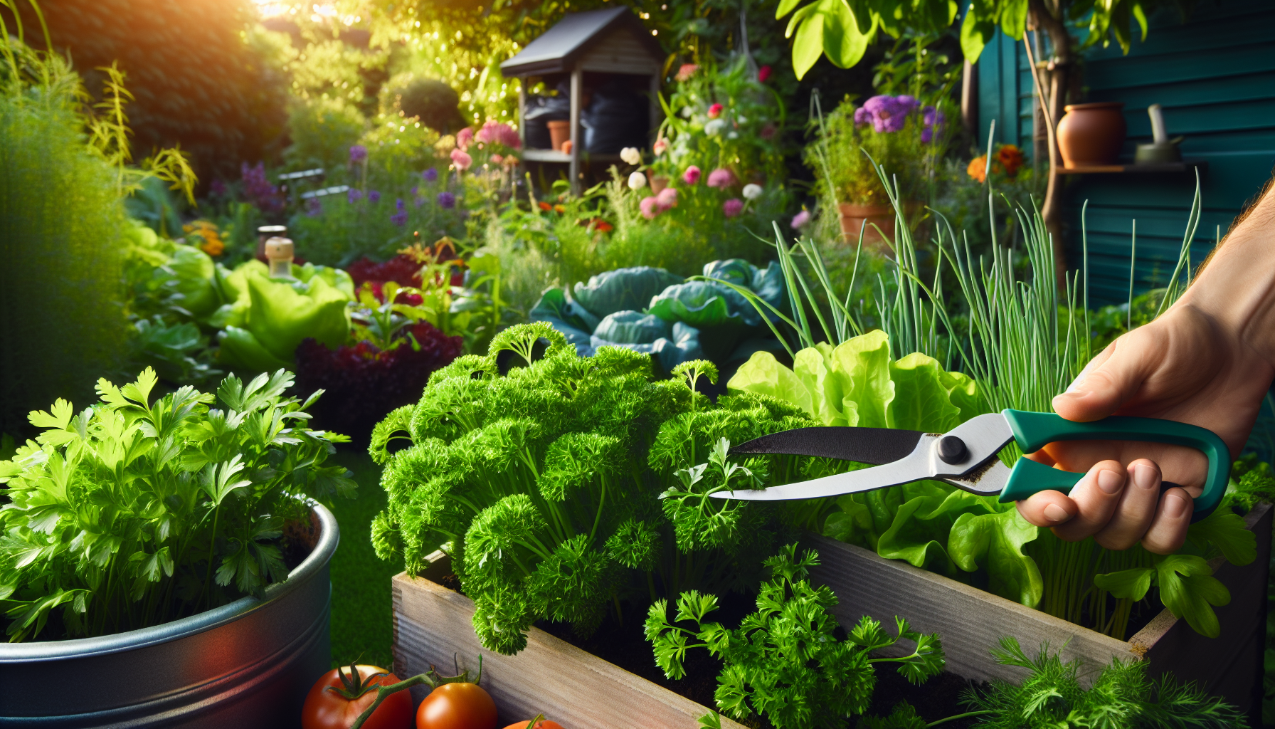 Boost your garden's productivity and promote sustainability with parsley pruning