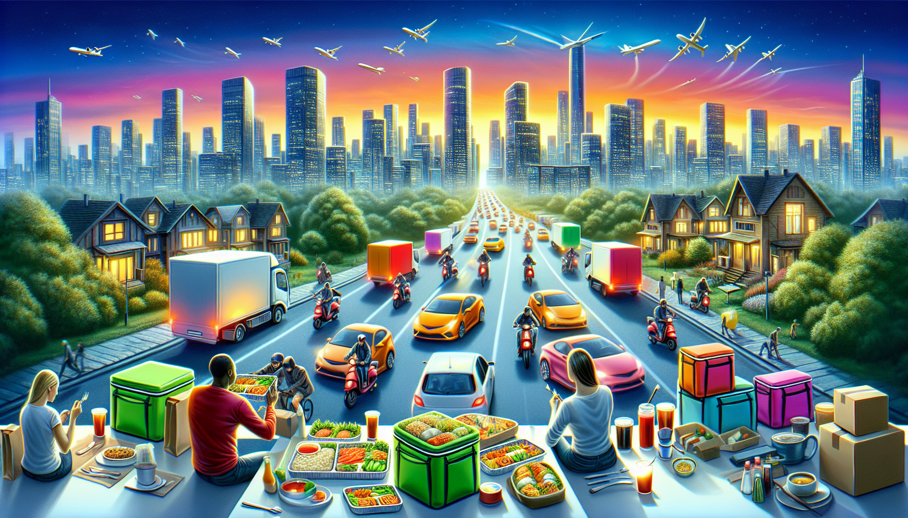 Exploring the modern culinary revolution: the rise of meal delivery services