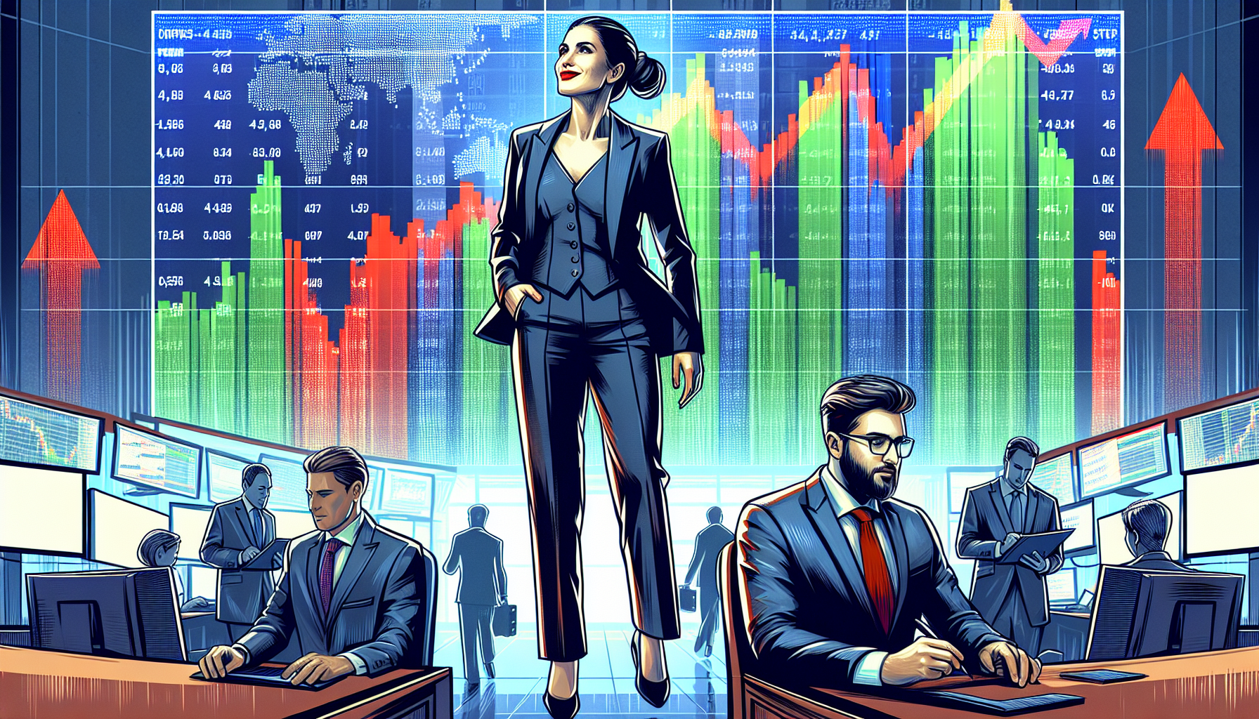 Midday stock market overview: top performers and underperformers