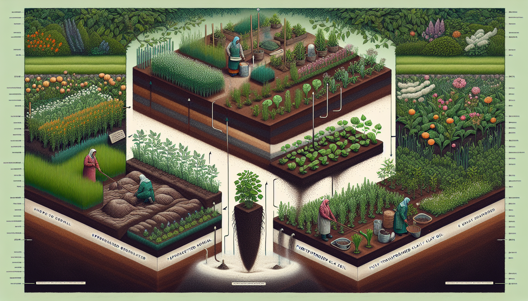 Unearthing the potential: a guide to thriving clay soil gardening