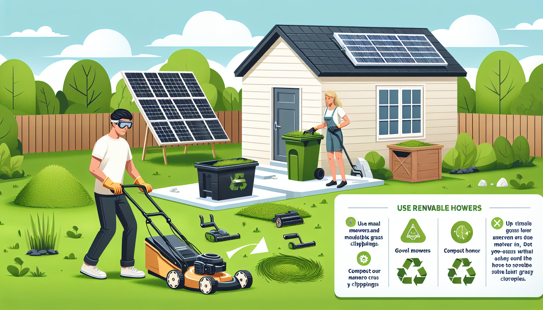 Safe and sustainable lawn mowing: a comprehensive guide