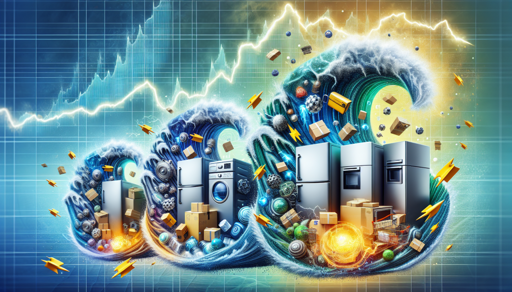 Riding the market waves: notable surges and dips in EV, courier, and appliance stocks