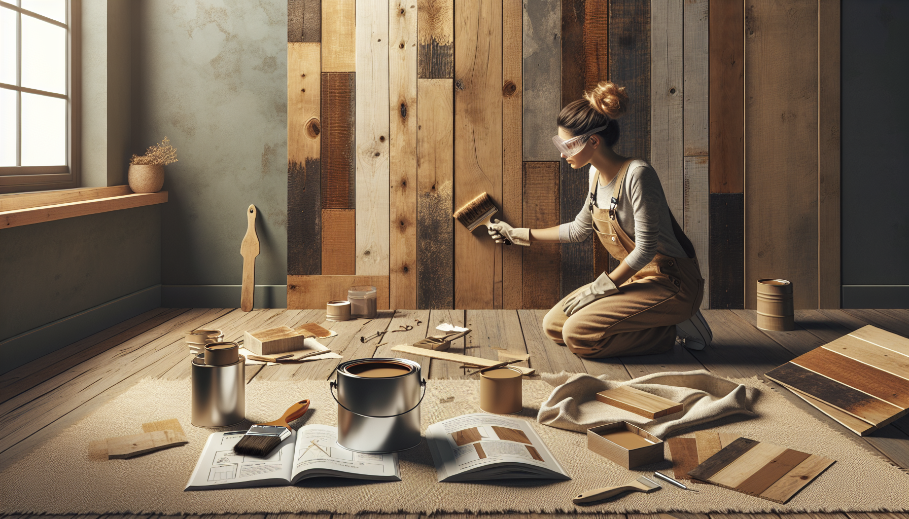 Revitalize your wood paneling with this eco-friendly DIY solution