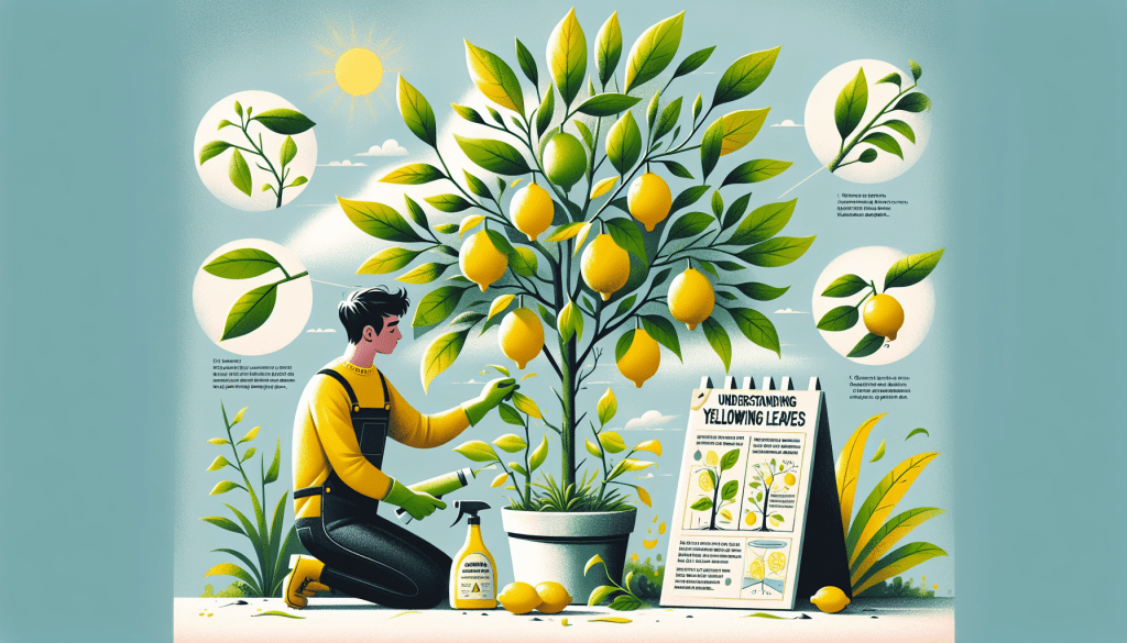 Nurturing lemon trees: understanding and remedying yellowing leaves