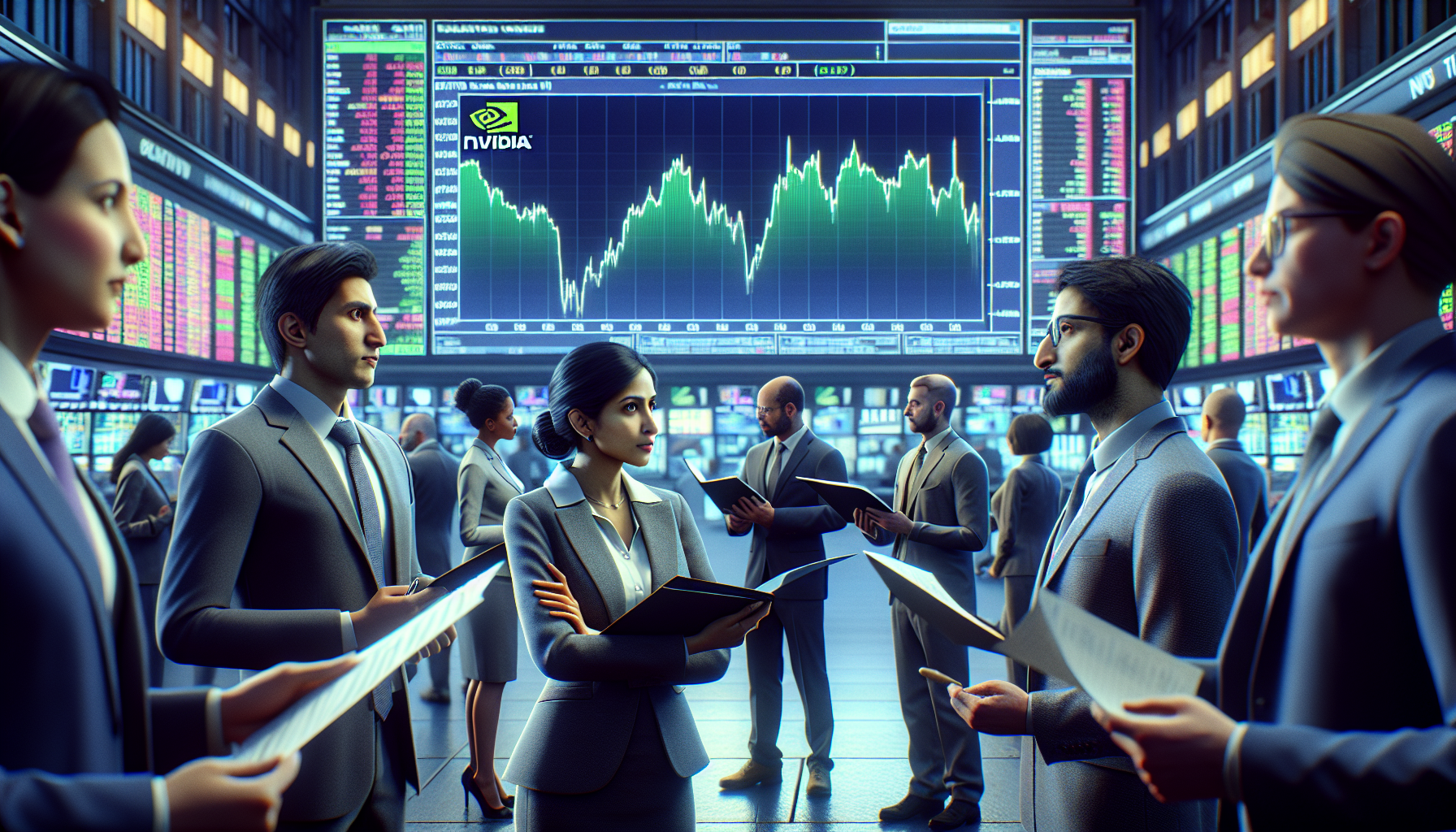 Retail traders defy market turbulence, buy the dip in Nvidia stocks: a lesson in investment fortitude