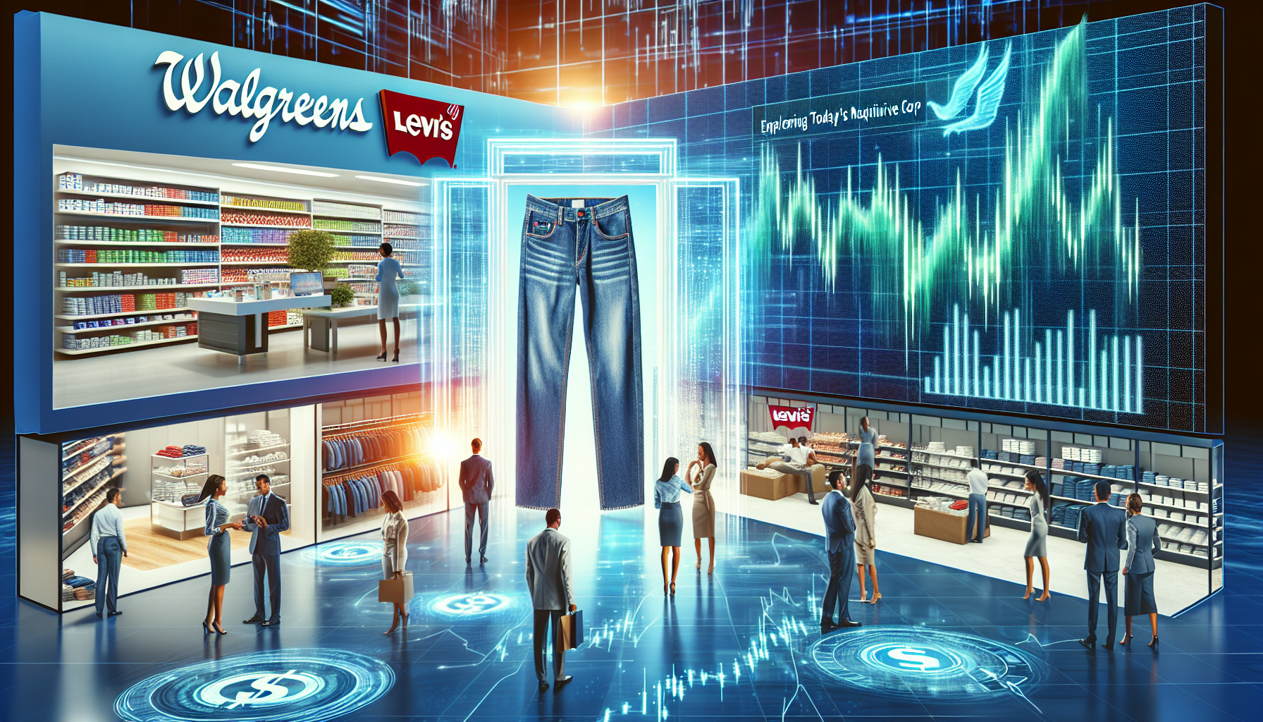 Exploring today's noteworthy stock movements: Walgreens, Levi's, and InterPrivate Acquisition Corp