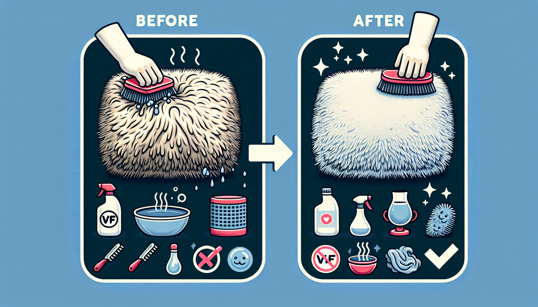 Discover a shocking TikTok trick to revamp your neglected faux fur pillows