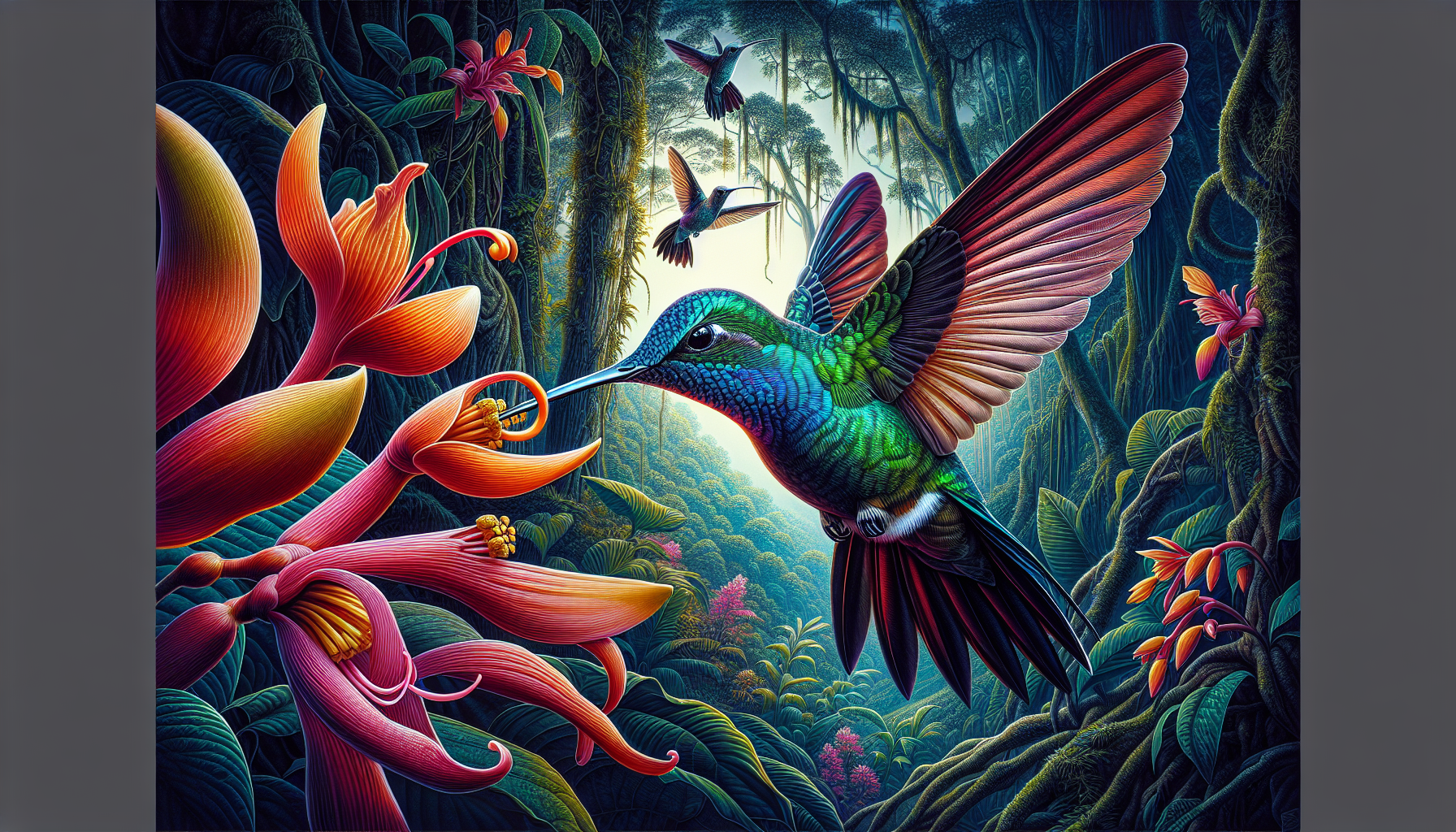 Meet the challenges: hummingbirds and their fight for survival in the wild