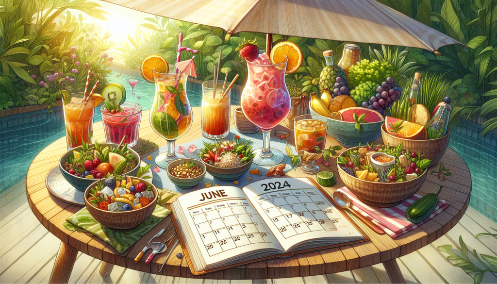 June 2024: a culinary journey of refreshing cocktails and nutritious bowls