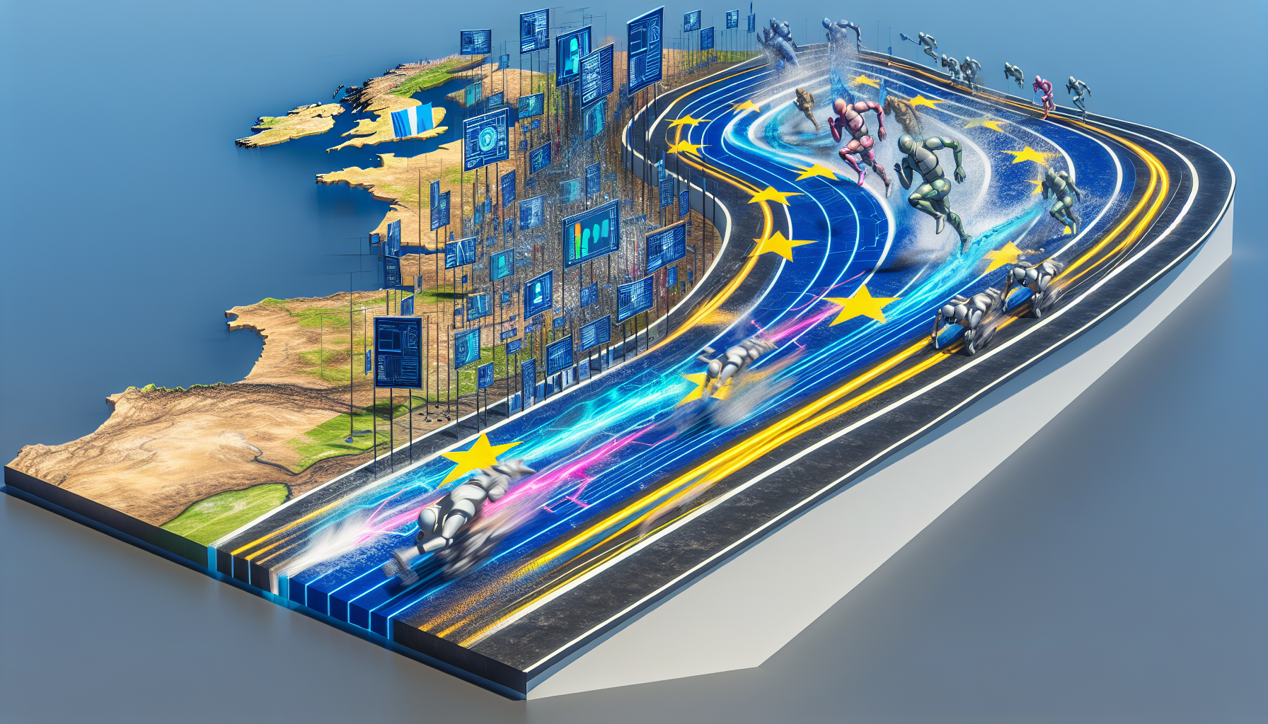 Racing for AI supremacy: Europe's struggle and strategy for technological advancement