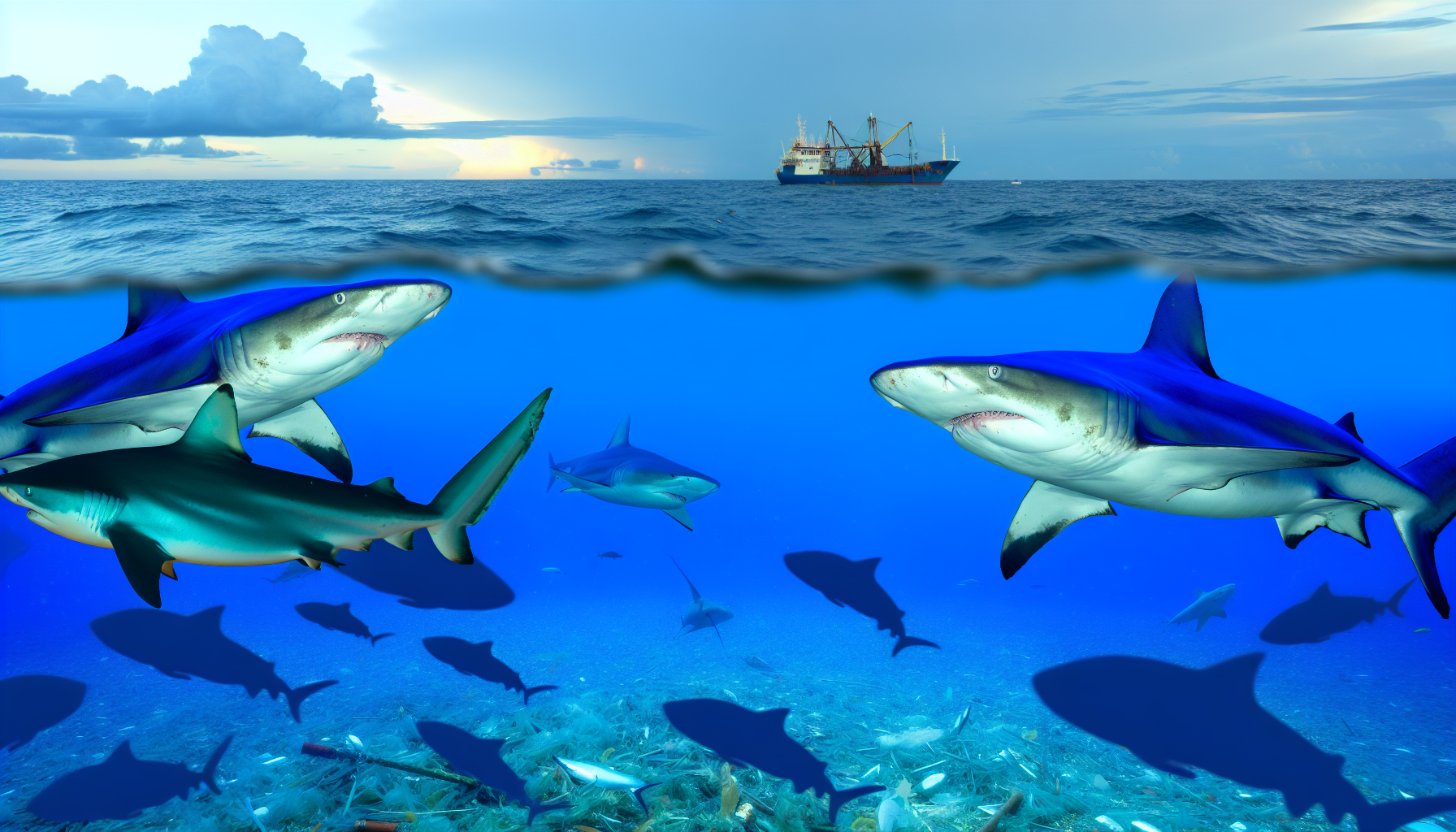 Human activities are disrupting shark behavior and threatening marine ecosystems