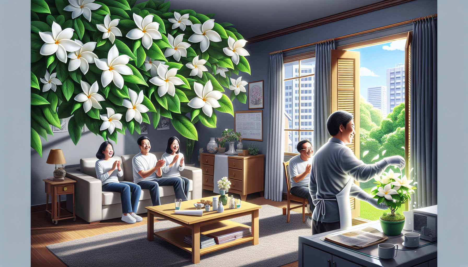 Discover the natural deodorizing power of gardenias to transform living spaces