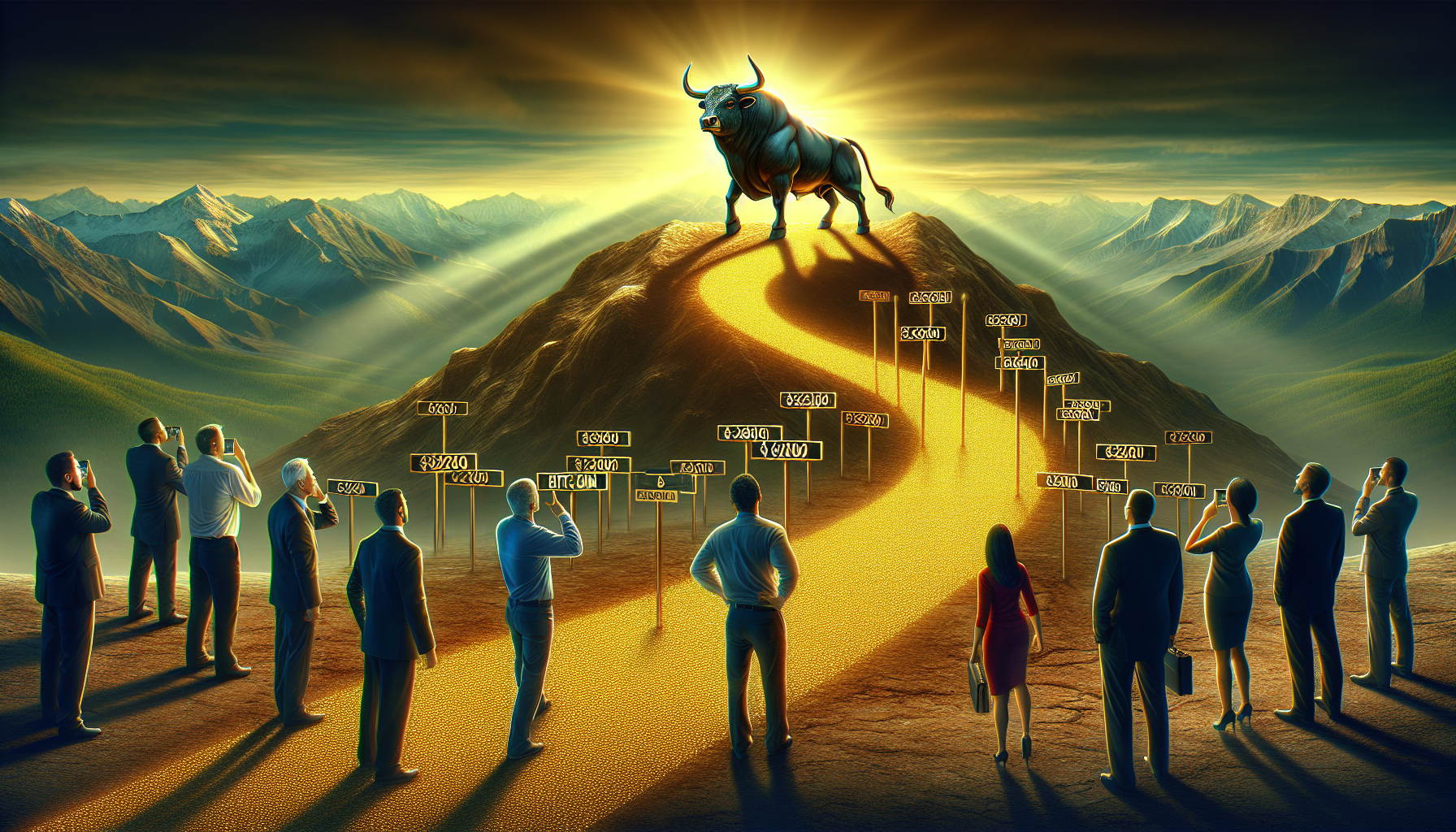 Bitcoins bullish rise to 62000 a call for investor diversification amid market volatility