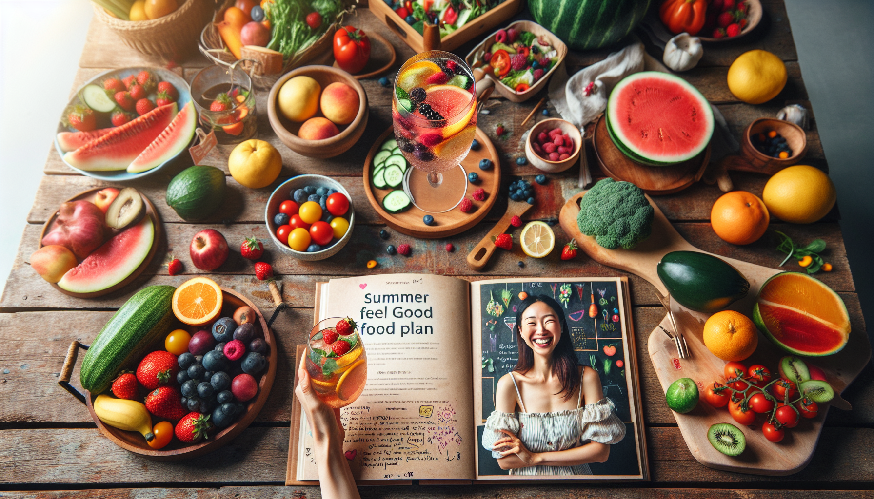 Stay refreshed and energized with the summer feel good food plan