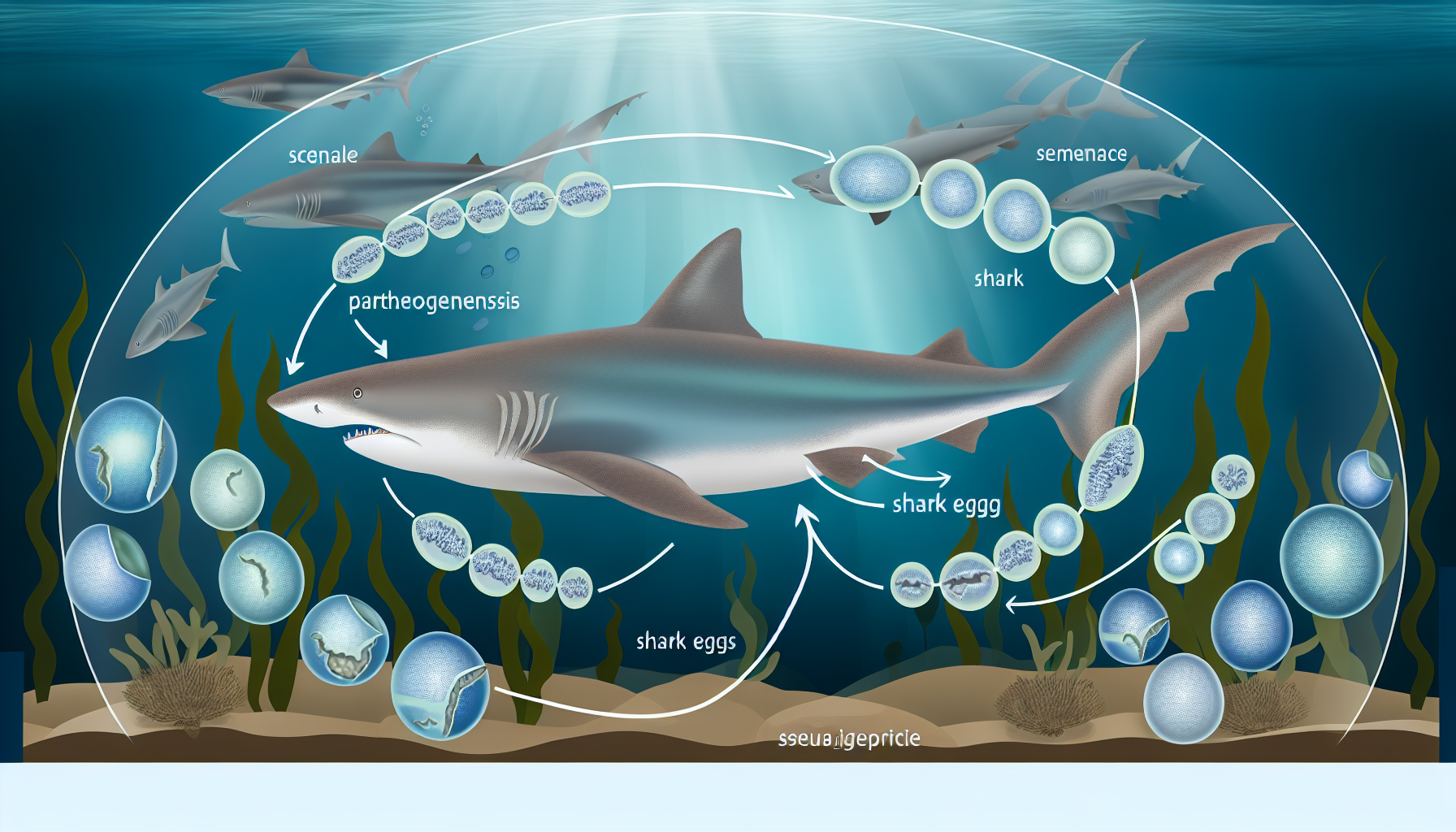 Exploring parthenogenesis: uncovering sharks' asexual reproduction secrets