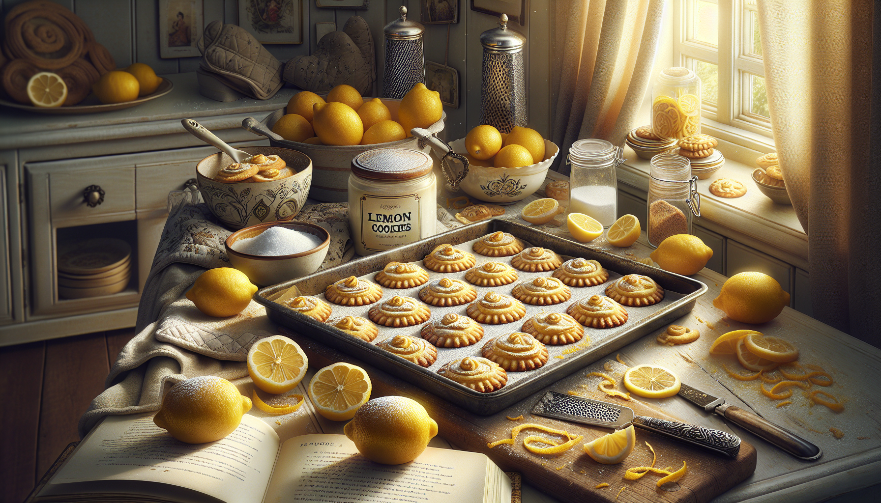 An unforgettable culinary journey: the art and delight of lemon cookies