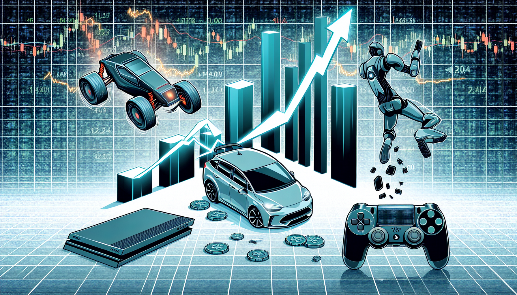 Midday stock market moves: Triumph for Tesla and PlayStation, tumble for Paragon