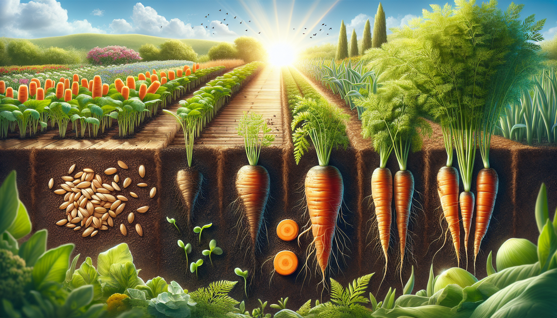 From seed to harvest: a comprehensive guide to growing carrots in your summer garden