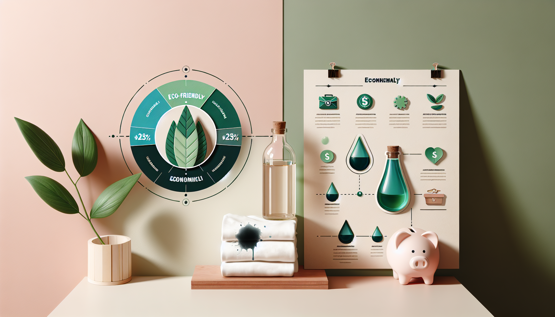 Discover how vinegar, the eco-friendly and cheap solution, gets rid of stubborn ink stains