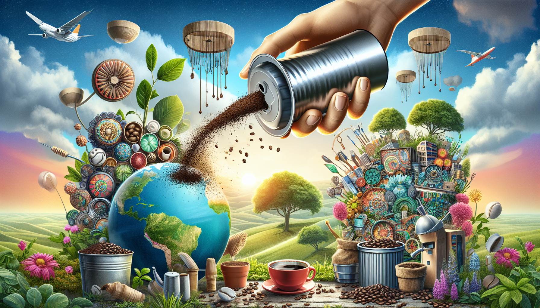 Revolutionizing sustainability: creative and eco-friendly uses for used coffee pods