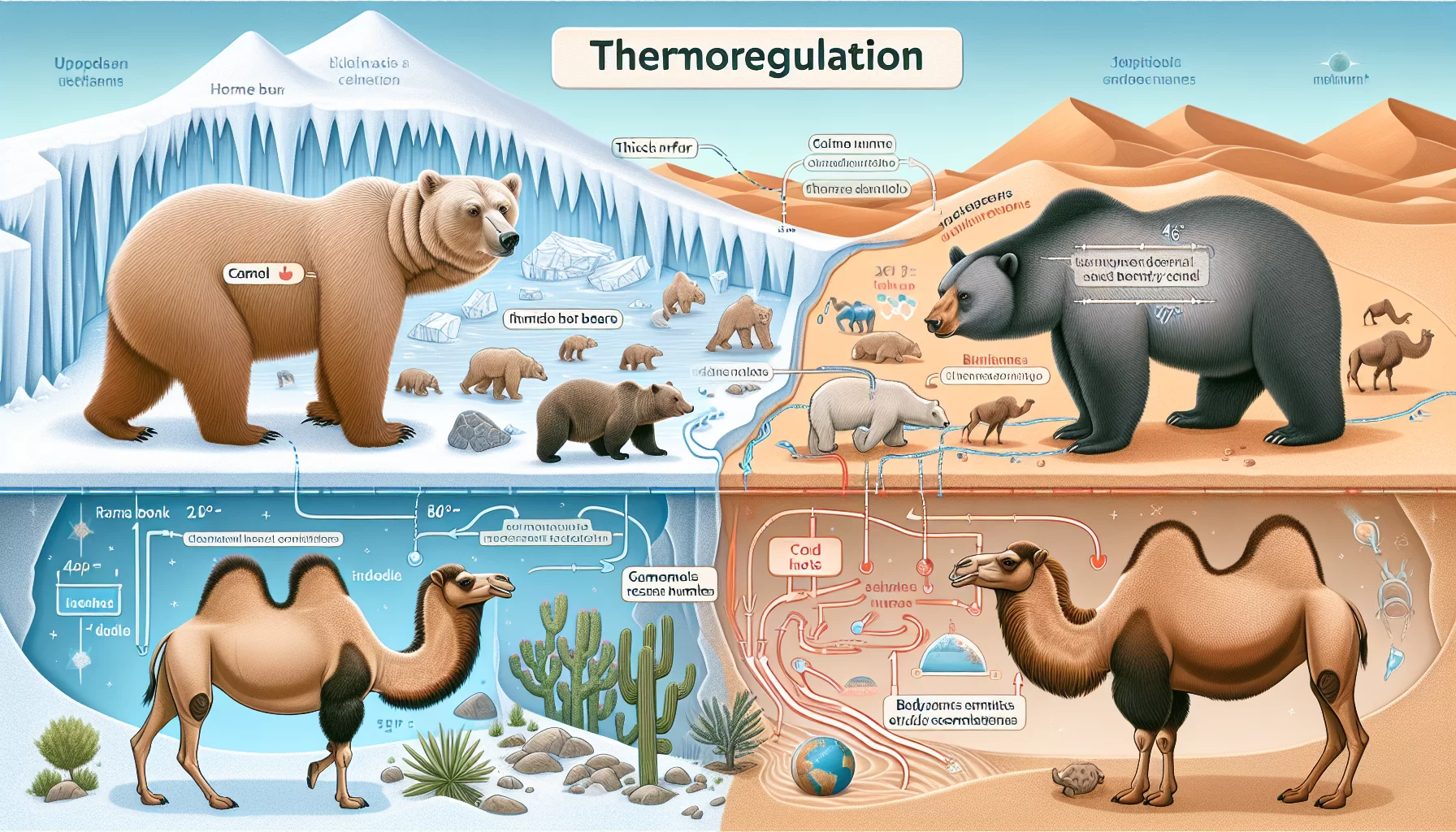 Unraveling the mystery of thermoregulation: how animals adapt to extreme temperatures