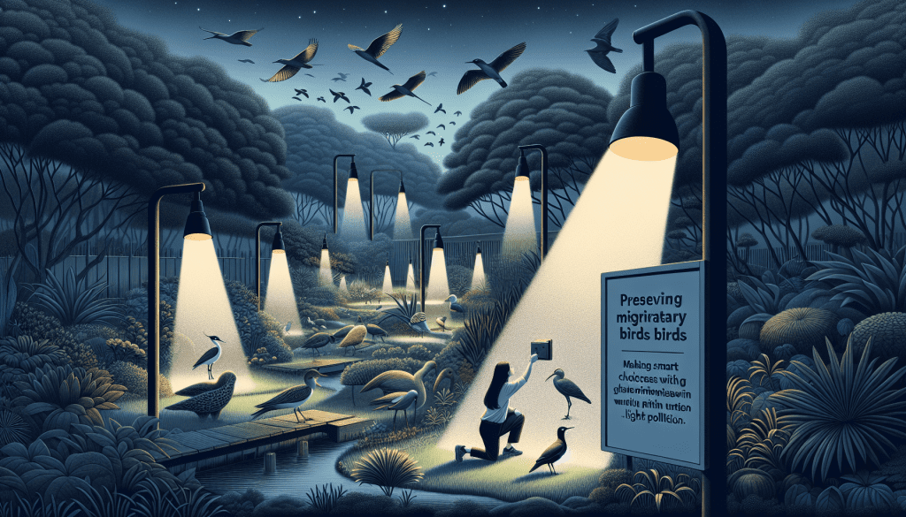 Preserving migratory birds: making smart choices with outdoor lighting