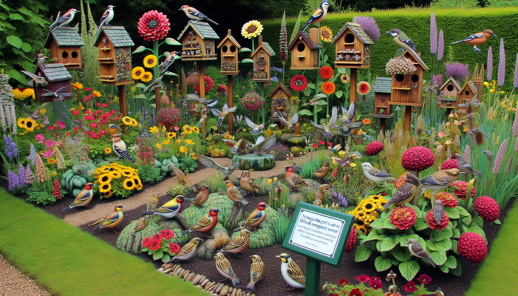 Attracting wasp-eating birds: a sustainable approach to garden pest control