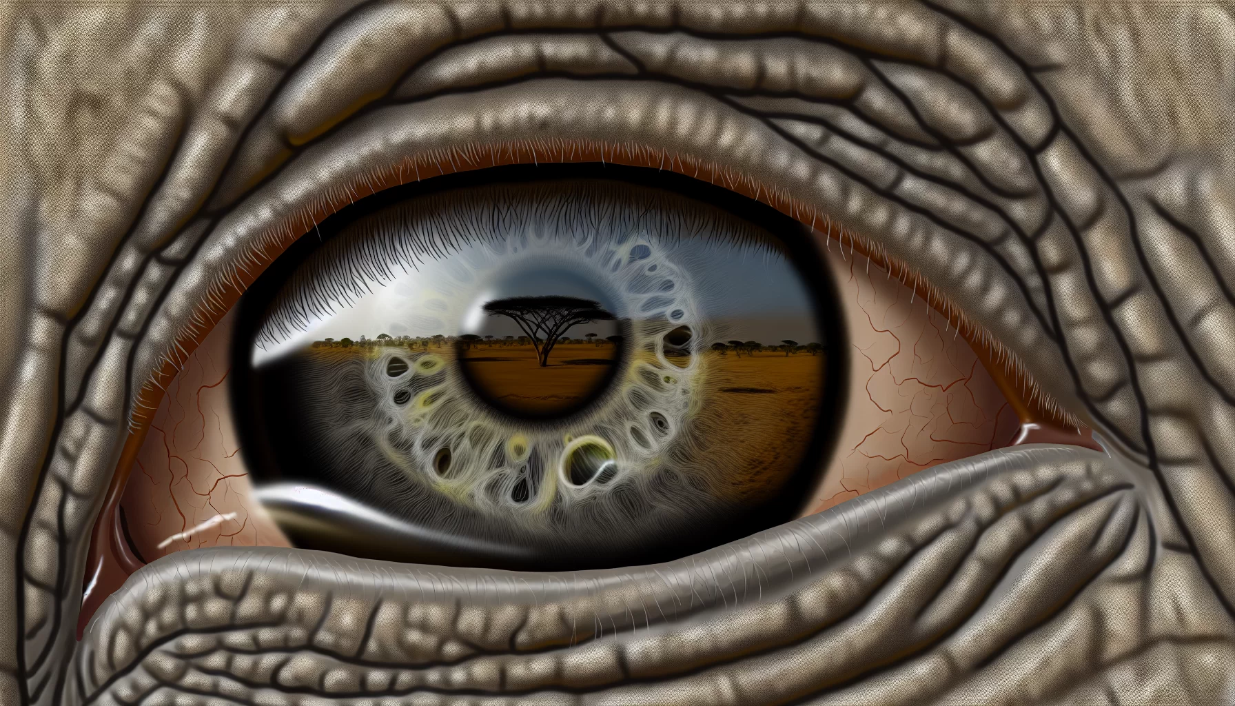 Exploring the mysteries and marvels of animal eyes: a closer look at the elephant