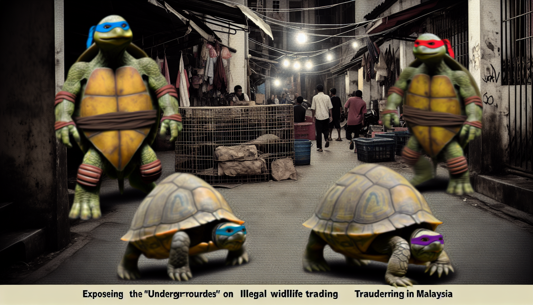 Exposing the ninja turtles gang: a wake-up call on illegal wildlife trading in Malaysia