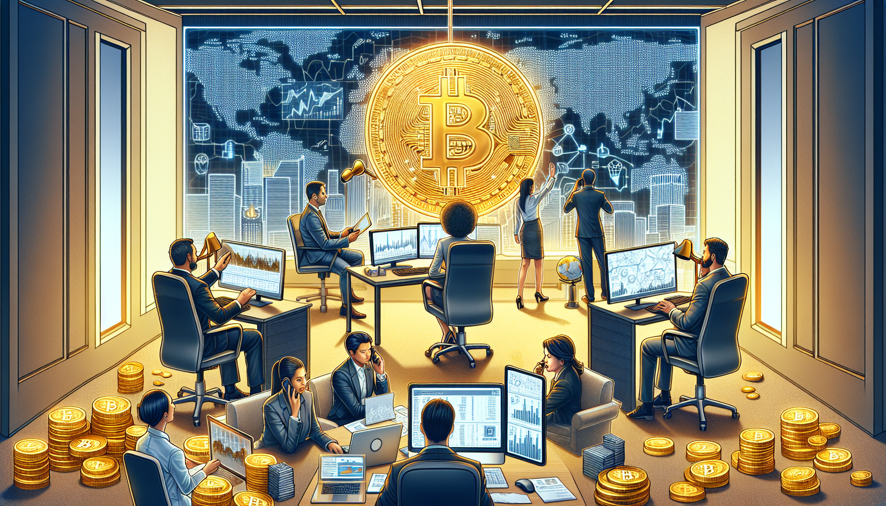 US hedge funds embrace bitcoin: investment rising trend explored