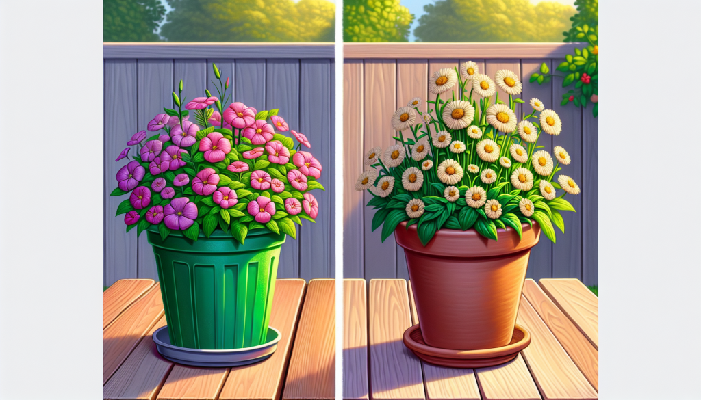 Comparing flower pot quality: Dollar Tree vs Dollar General