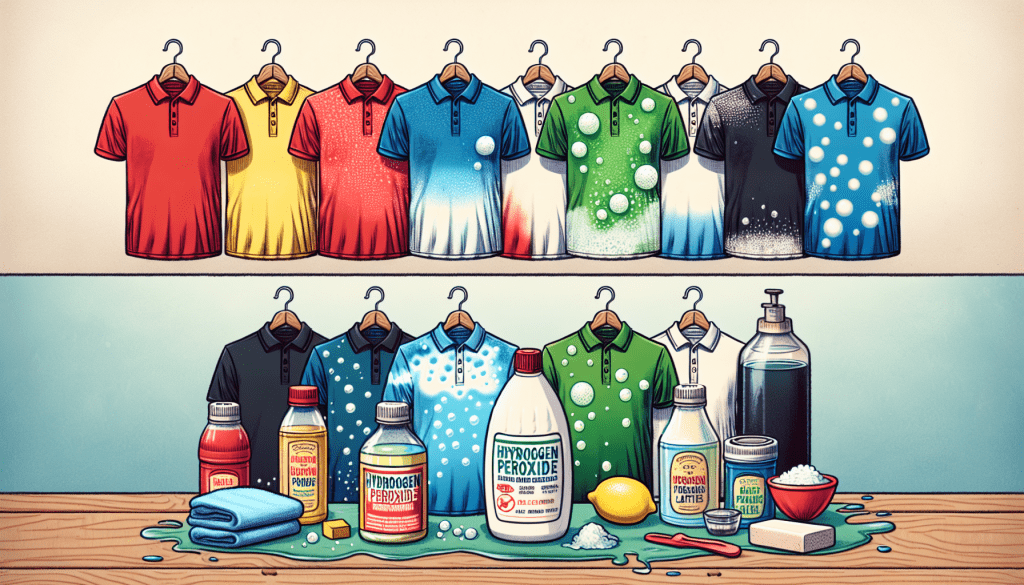 The risks of using hydrogen peroxide on colored fabrics: eco-friendly stain removers