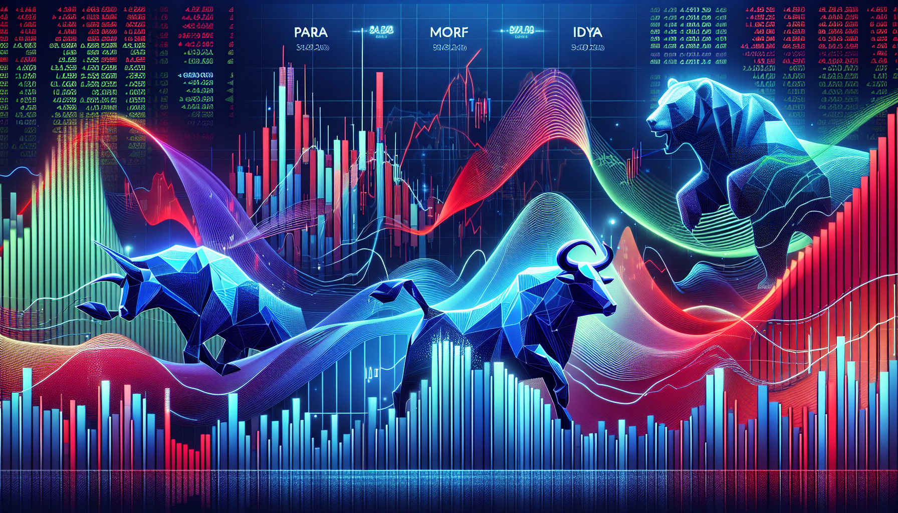 Analyzing market movements: the surges, falls and recoveries of Para, Morf and Idya