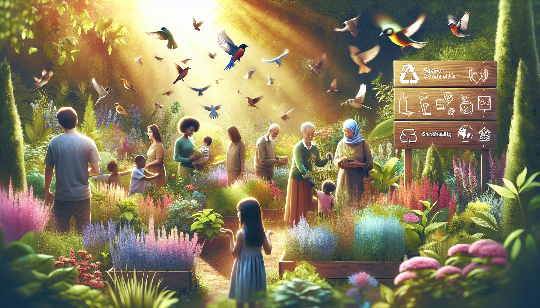 Creating a songbird paradise: Garden shrubs, sustainability, and community engagement