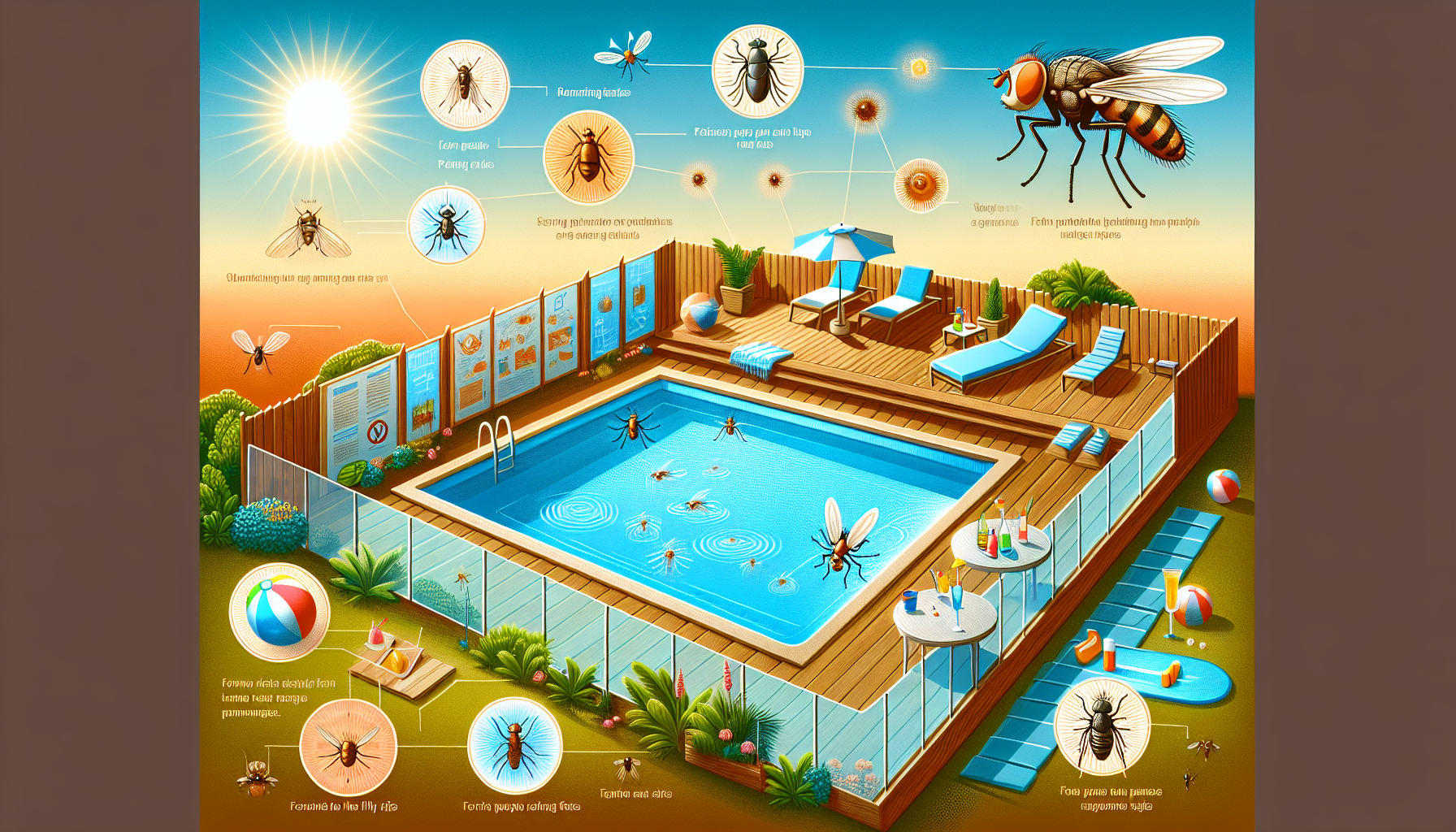 Understanding and combatting horse flies around your pool: a summer guide