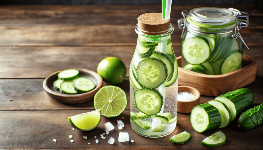 Diy cucumber-lime sports drink: your healthy hydration solution