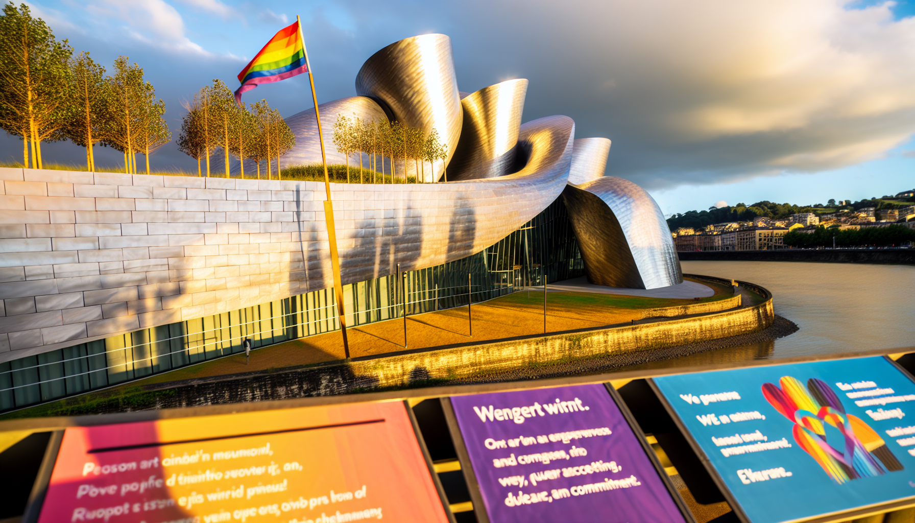 Guggenheim museum Bilbao honored as the first queer destinations committed museum in Europe